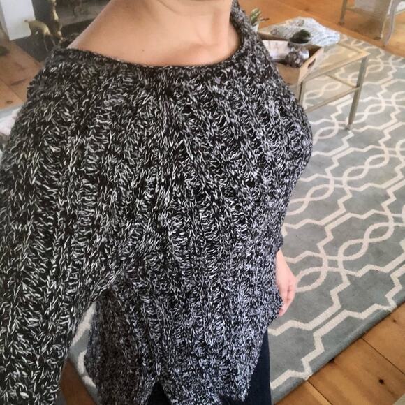 Gap 100% Cotton Black and White Striped Knit Sweater – Women’s Size S - Picture 6 of 9